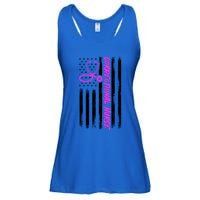 Correctional Nurse Usa Flag Healthcare Medical Prison Nurse Great Gift Ladies Essential Flowy Tank