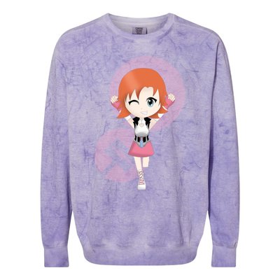 Chibi Nora Valkyrie Colorblast Crewneck Sweatshirt