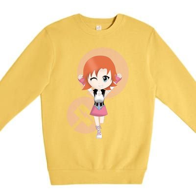 Chibi Nora Valkyrie Premium Crewneck Sweatshirt