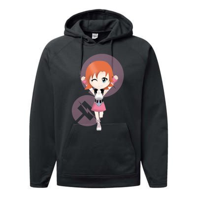 Chibi Nora Valkyrie Performance Fleece Hoodie