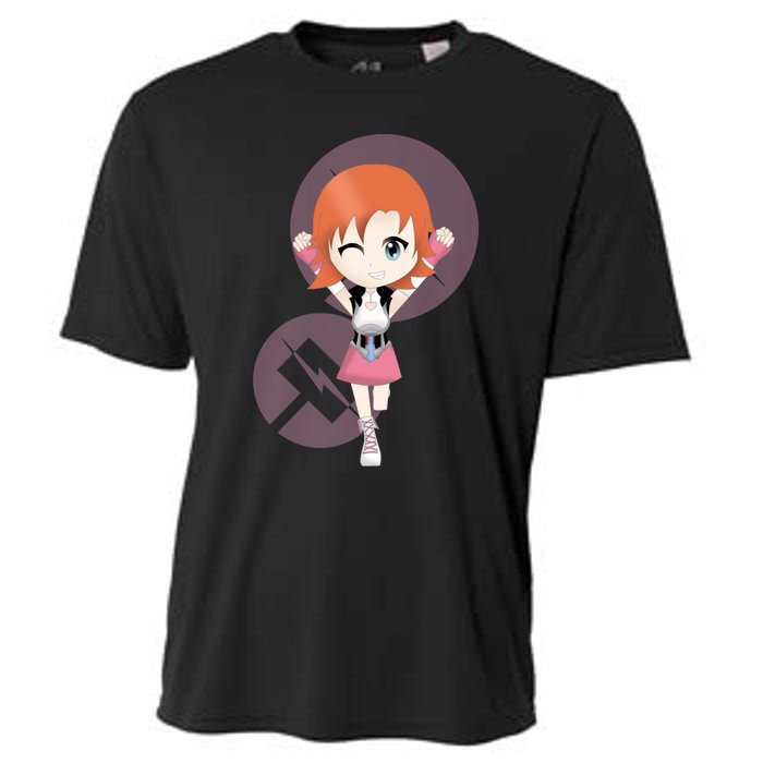 Chibi Nora Valkyrie Cooling Performance Crew T-Shirt