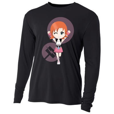 Chibi Nora Valkyrie Cooling Performance Long Sleeve Crew