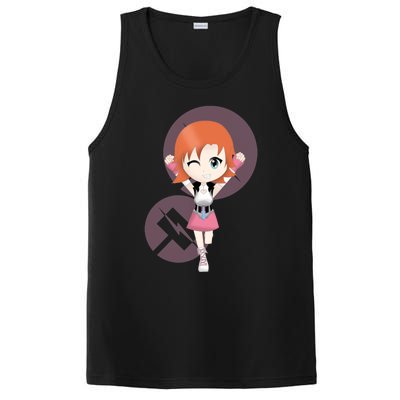 Chibi Nora Valkyrie PosiCharge Competitor Tank