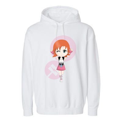 Chibi Nora Valkyrie Garment-Dyed Fleece Hoodie