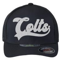 Colts Name Vintage Retro Gift Flexfit Unipanel Trucker Cap