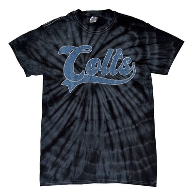 Colts Name Vintage Retro Gift Tie-Dye T-Shirt