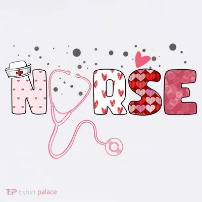 Cute Nurse Valentines Day Gift T-Shirt