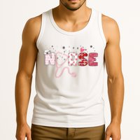 Cute Nurse Valentines Day Gift Tank Top