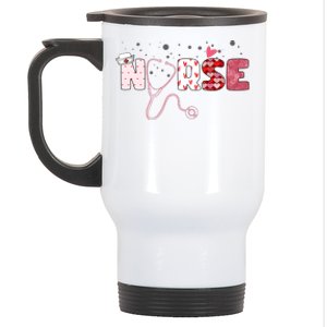 Cute Nurse Valentines Day Gift Stainless Steel Travel Mug