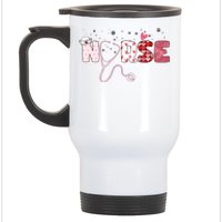 Cute Nurse Valentines Day Gift Stainless Steel Travel Mug