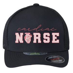 Cardiac Nurse ValentineS Day Telemetry Nurse Cvicu Nurse Flexfit Unipanel Trucker Cap