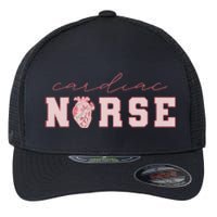 Cardiac Nurse ValentineS Day Telemetry Nurse Cvicu Nurse Flexfit Unipanel Trucker Cap