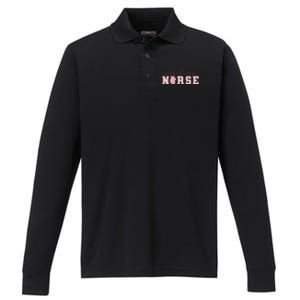 Cardiac Nurse ValentineS Day Telemetry Nurse Cvicu Nurse Performance Long Sleeve Polo