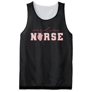 Cardiac Nurse ValentineS Day Telemetry Nurse Cvicu Nurse Mesh Reversible Basketball Jersey Tank