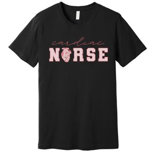 Cardiac Nurse ValentineS Day Telemetry Nurse Cvicu Nurse Premium T-Shirt