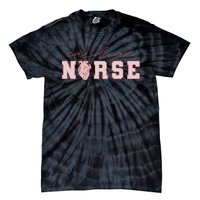 Cardiac Nurse ValentineS Day Telemetry Nurse Cvicu Nurse Tie-Dye T-Shirt