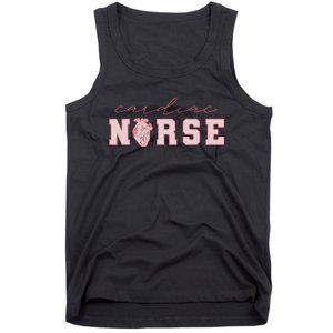 Cardiac Nurse ValentineS Day Telemetry Nurse Cvicu Nurse Tank Top