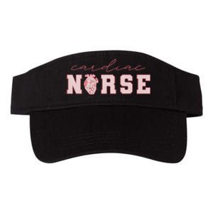 Cardiac Nurse ValentineS Day Telemetry Nurse Cvicu Nurse Valucap Bio-Washed Visor