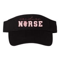 Cardiac Nurse ValentineS Day Telemetry Nurse Cvicu Nurse Valucap Bio-Washed Visor