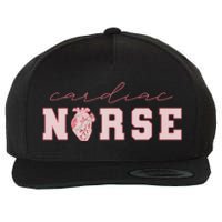 Cardiac Nurse ValentineS Day Telemetry Nurse Cvicu Nurse Wool Snapback Cap