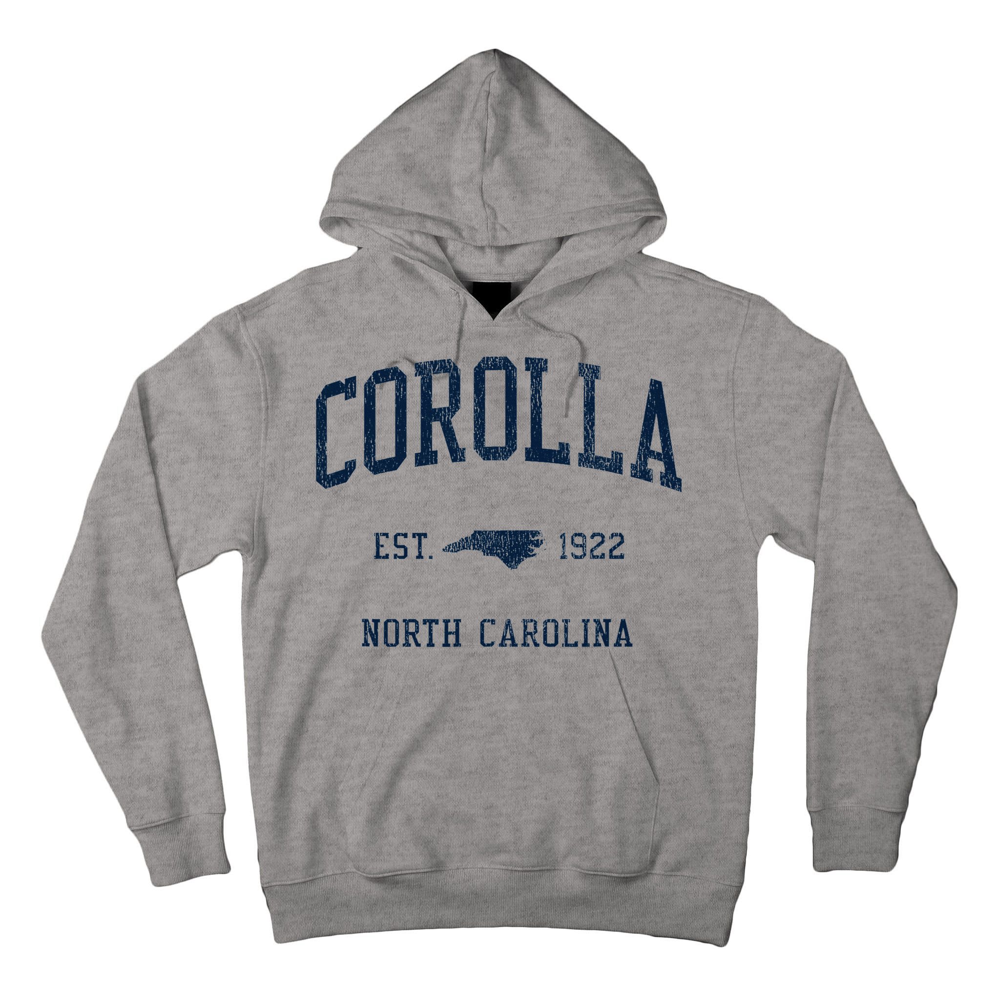 Corolla Nc Vintage Athletic Sports Tall Hoodie