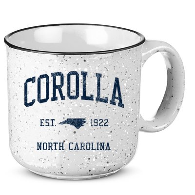 Corolla Nc Vintage Athletic Sports 15oz Campfire Ceramic Mug