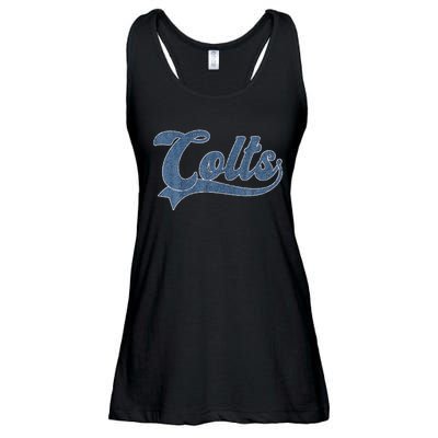 Colts Name Vintage Retro Gift Ladies Essential Flowy Tank