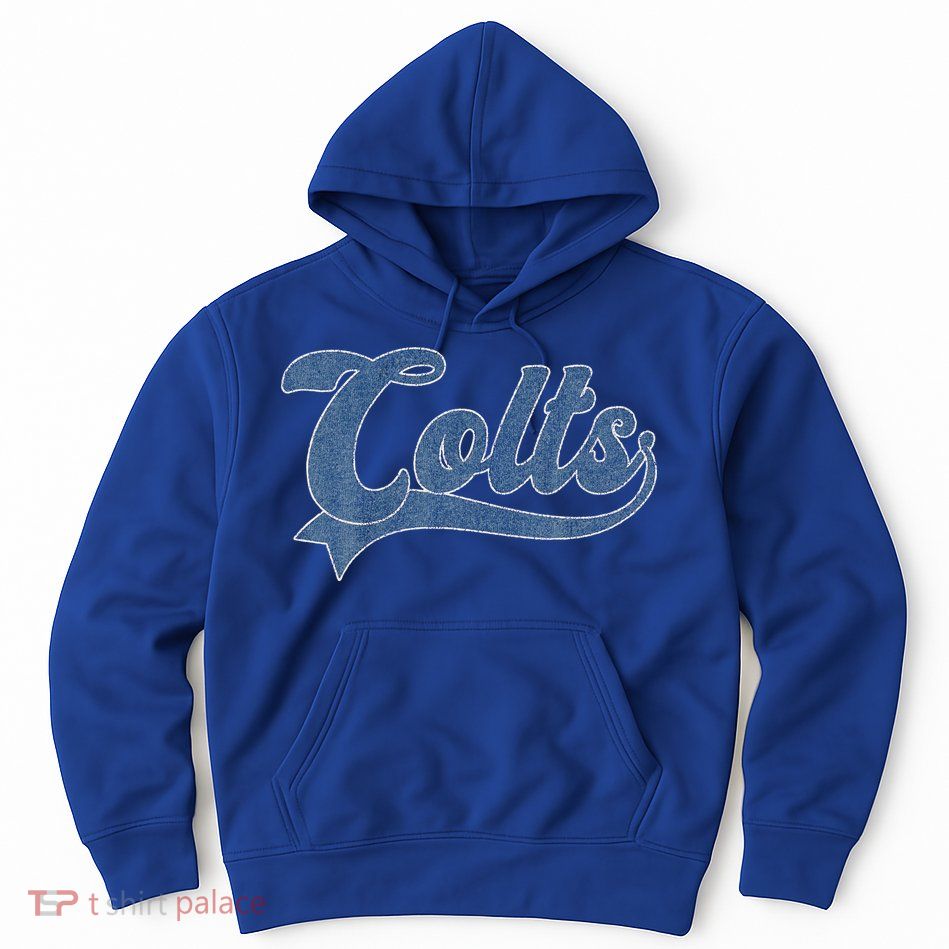 Colts Name Vintage Retro Hoodie