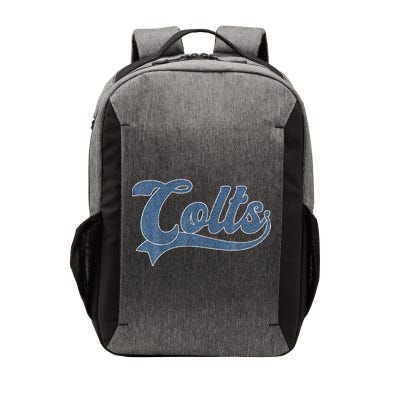 Colts Name Vintage Retro Vector Backpack