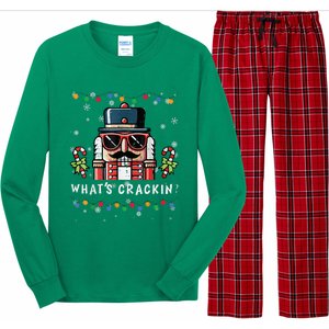 Christmas Nutcracker Whats Crackin Long Sleeve Pajama Set