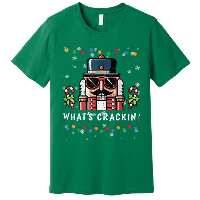 Christmas Nutcracker Whats Crackin Premium T-Shirt