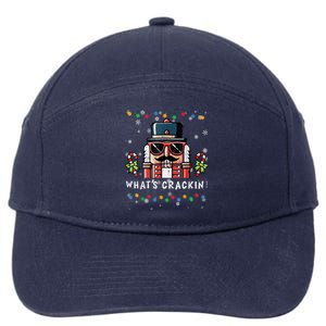 Christmas Nutcracker Whats Crackin 7-Panel Snapback Hat