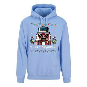 Christmas Nutcracker Whats Crackin Unisex Surf Hoodie