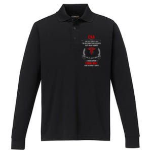 Cna Nurse Week My Hands Have Passion Gift Performance Long Sleeve Polo