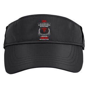 Cna Nurse Week My Hands Have Passion Gift Adult Drive Performance Visor