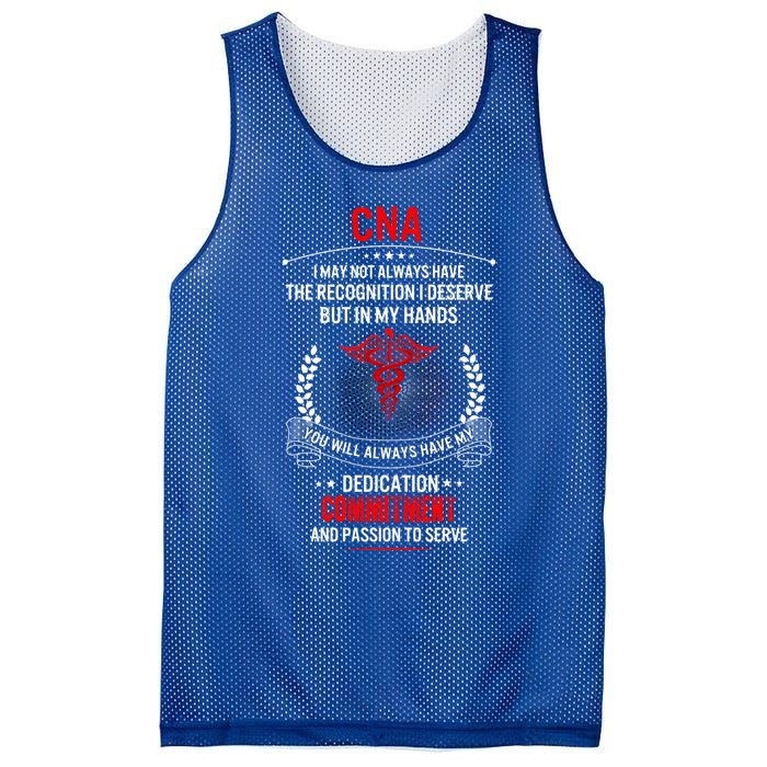 Cna Nurse Week My Hands Have Passion Gift Mesh Reversible Basketball Jersey Tank