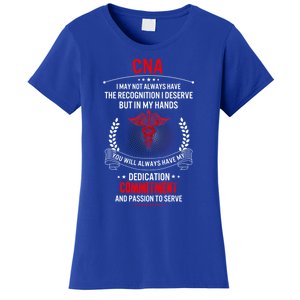 Cna Nurse Week My Hands Have Passion Gift Women's T-Shirt