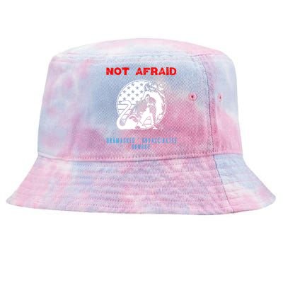 Conservative Not Woke Tie-Dyed Bucket Hat