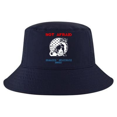 Conservative Not Woke Cool Comfort Performance Bucket Hat