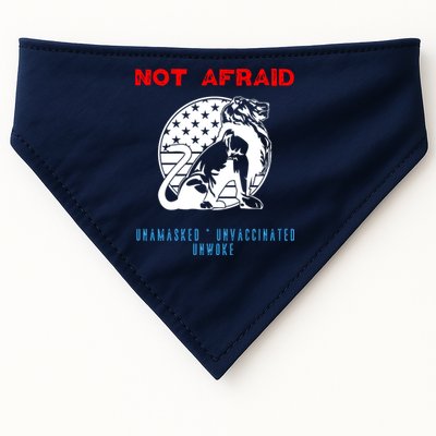 Conservative Not Woke USA-Made Doggie Bandana