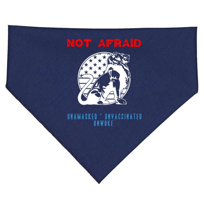 Conservative Not Woke USA-Made Doggie Bandana