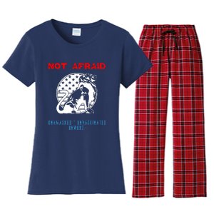 Conservative Not Woke Women's Flannel Pajama Set