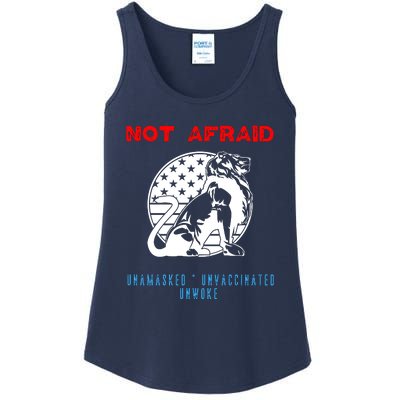 Conservative Not Woke Ladies Essential Tank