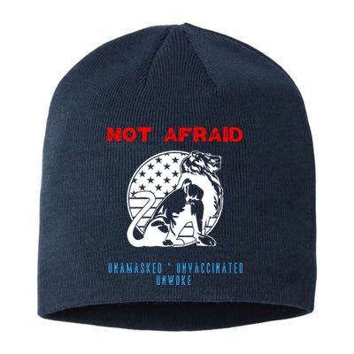 Conservative Not Woke Sustainable Beanie