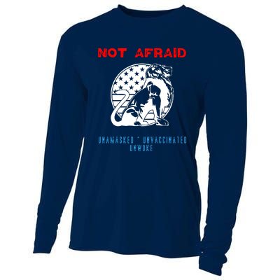 Conservative Not Woke Cooling Performance Long Sleeve Crew