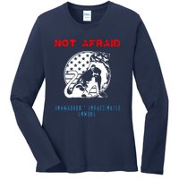 Conservative Not Woke Ladies Long Sleeve Shirt