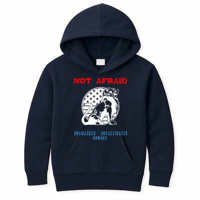 Conservative Not Woke Kids Hoodie