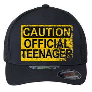 Caution Nager Warning 2011 13th Birthday Gift Flexfit Unipanel Trucker Cap