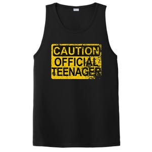 Caution Nager Warning 2011 13th Birthday Gift PosiCharge Competitor Tank