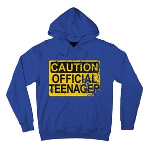 Caution Nager Warning 2011 13th Birthday Gift Hoodie